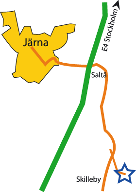 Järna map